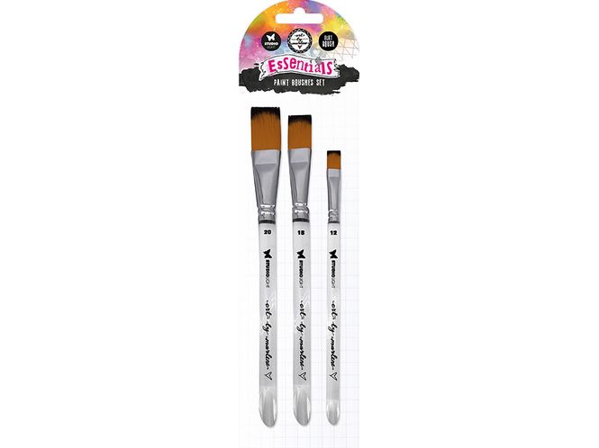 Hovedbilde Brushes  Soft Nylon Flat 01