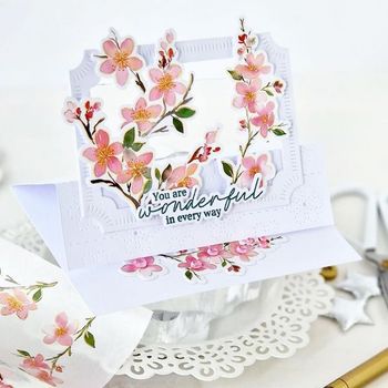 Hovedbilde pinkfresh stempel, washitape, dies & stensil