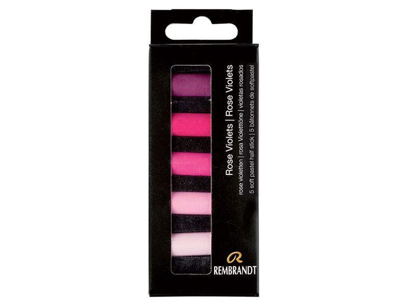 Rembrandt Soft Pastel  Set Rose Violets 5.5