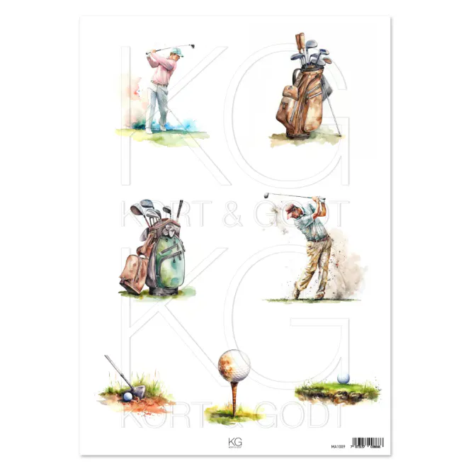 Hovedbilde MA1009 Motivark Golf