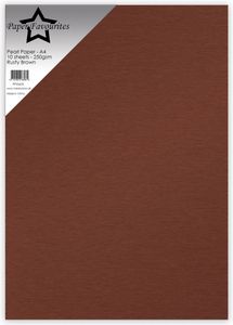 Hovedbilde Pearl Paper A4 Rusty Brown ...