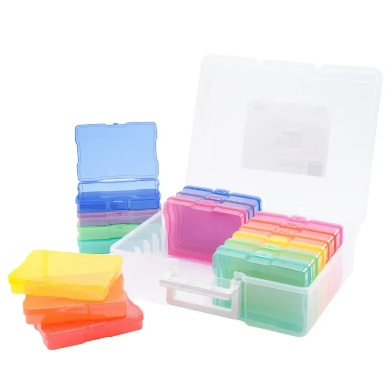 Colourful Storage Box with 16 Cases