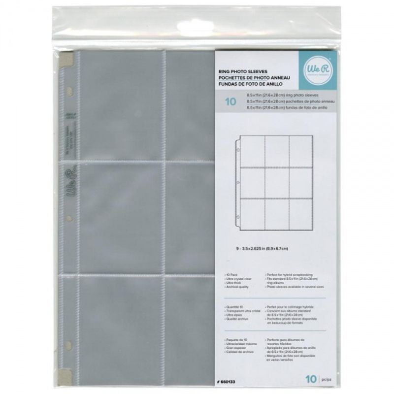 We R Ring Photo Sleeves 8.5