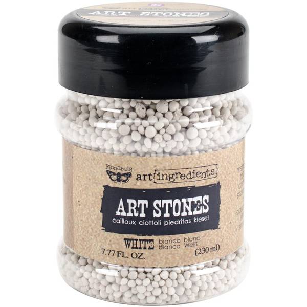 Finnabair Art Ingredients Art Stones - White