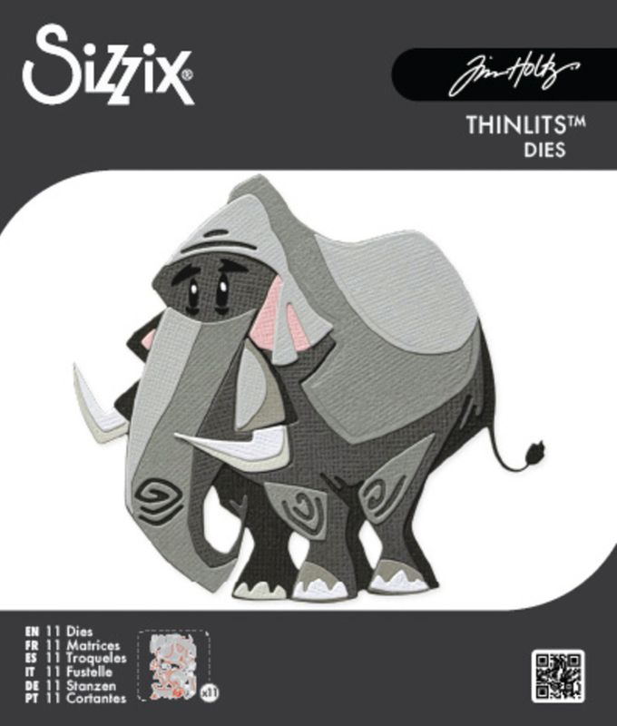 Thinlits Colorize Die Clarence (11pcs) by Tim Holtz