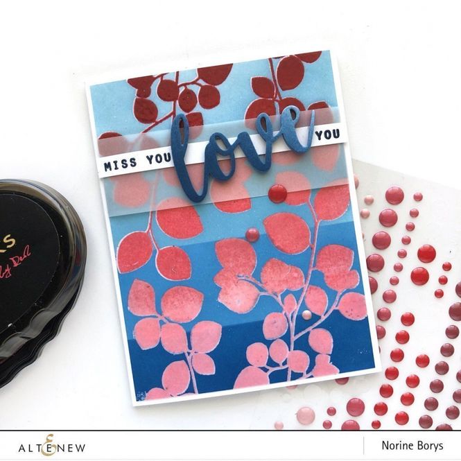 Hovedbilde Red Cosmos Enamel Dots