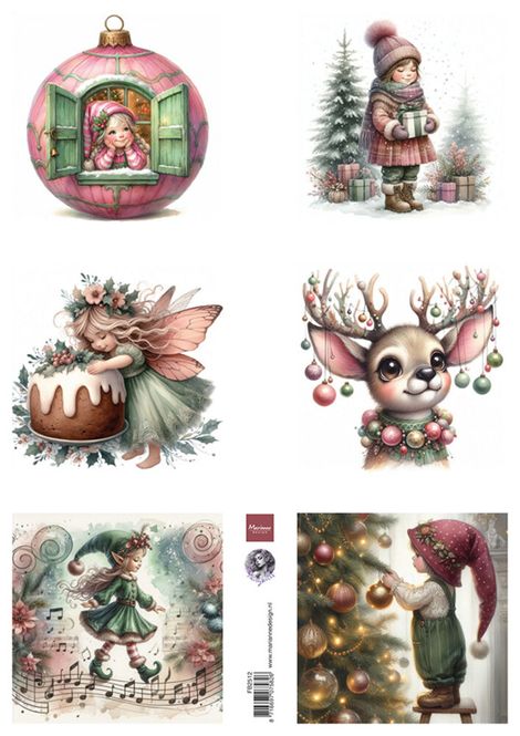Hovedbilde Decoupage Sheet A4 Enchanted ...