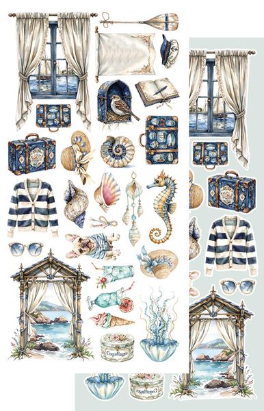 Alchemy of Art Extras to Cut Ocean Blue – 30,5&times;15 cm