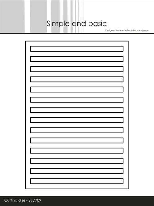Hovedbilde Rectangle Horizontal Striped ...