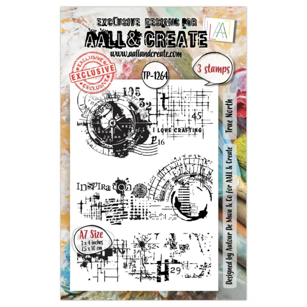 #1264 - A7 STAMP SET - TRUE NORTH