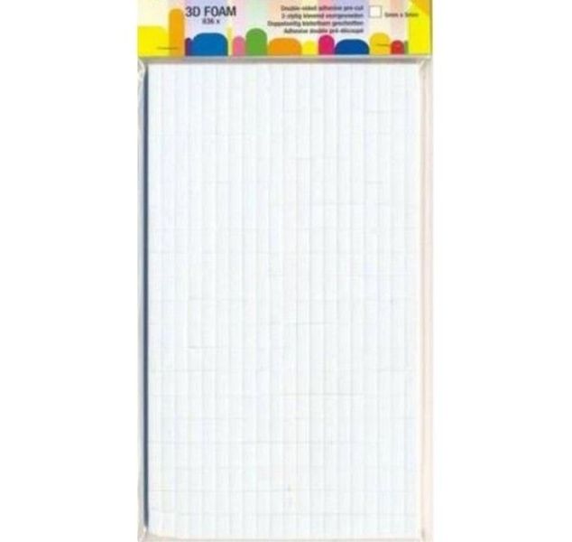 3D Foam Dots Squares XL 0,5 mm (836pcs) 