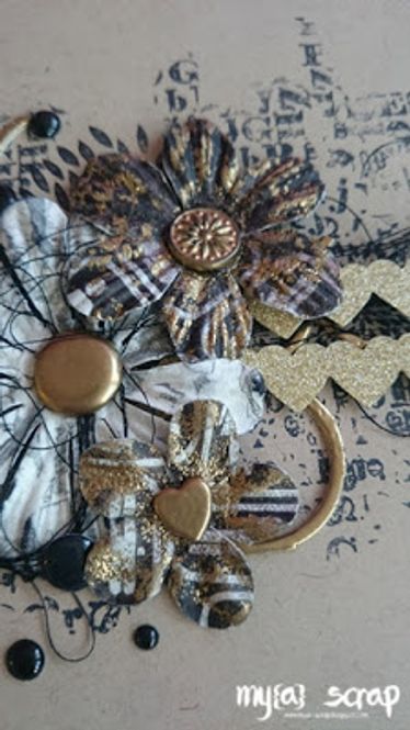 Hovedbilde Gold, super fine embossing