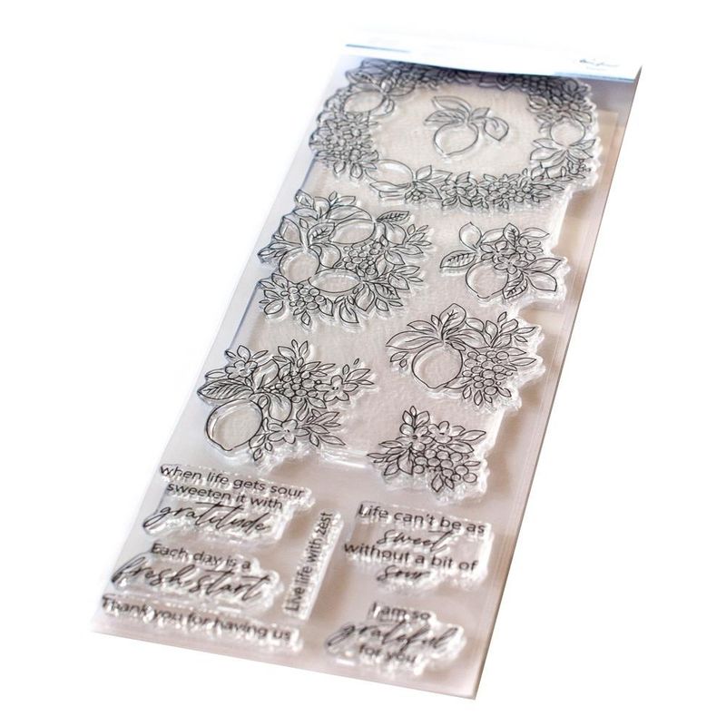 Lemons & Blueberries - Clear Stamp Set 4