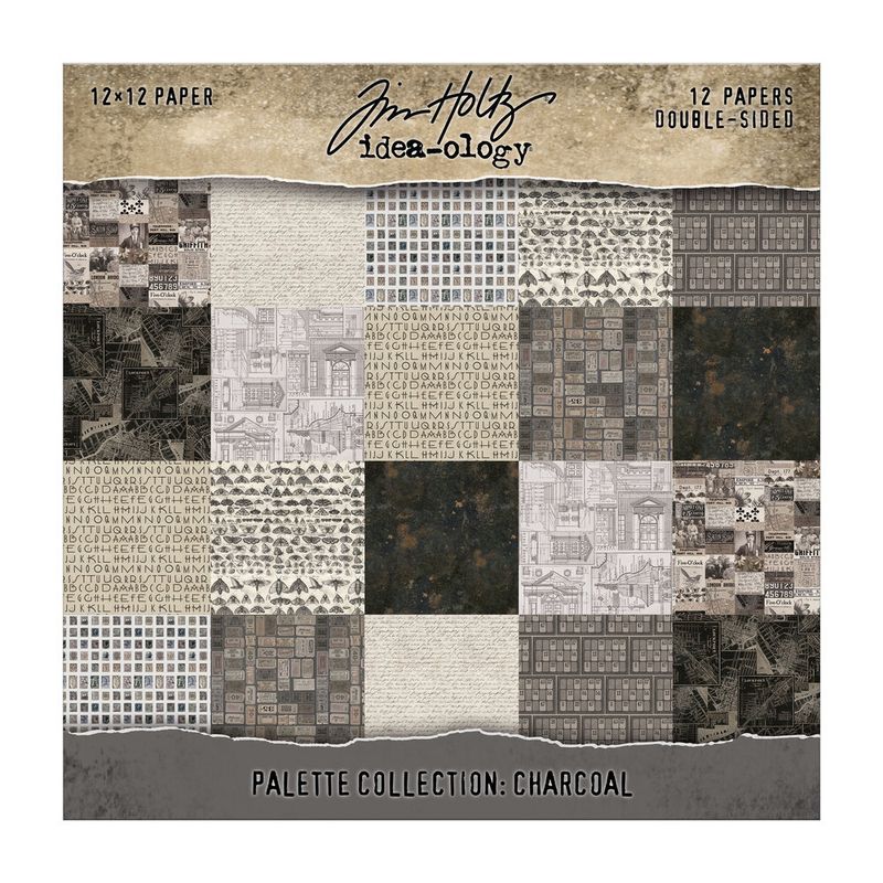 Palette Collection 12x12 Inch Charcoal 