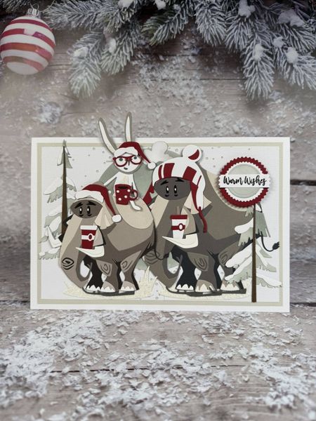 Thinlits Mini Colorize Die Clarence (11pcs) by Tim Holtz