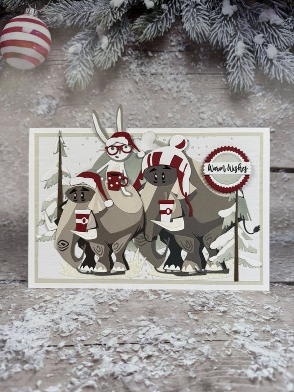 Thinlits Mini Colorize Die Clarence (11pcs) by Tim Holtz
