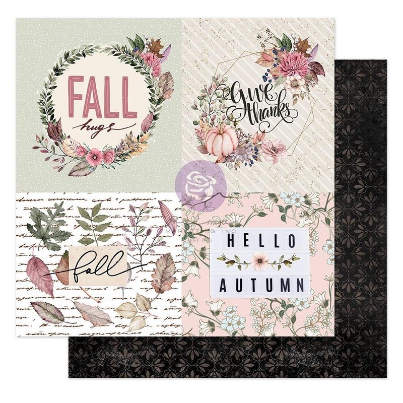 Fall Hugs, W/Foil Details