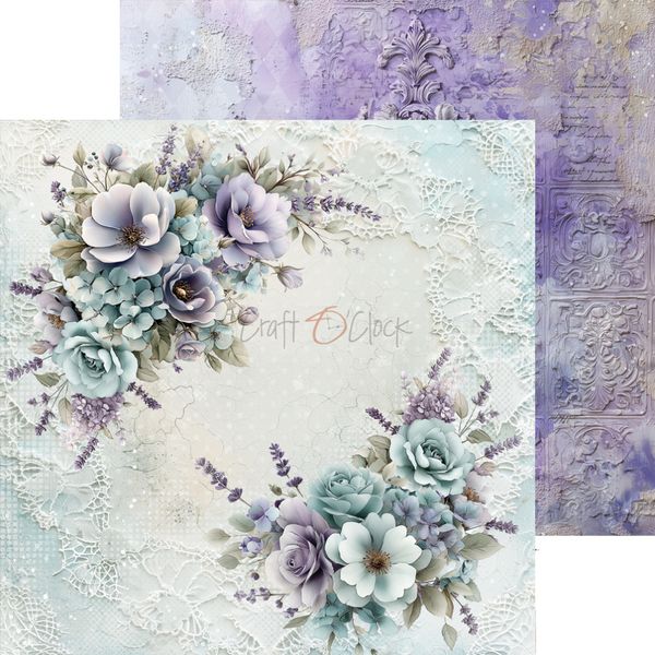 FLOWERS OF DELIGHT -  20,3X20,3CM - MIX
