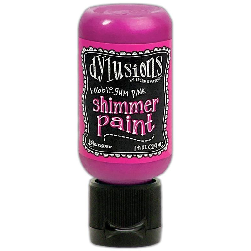 Dylusions Shimmer Paint bubblegum pink