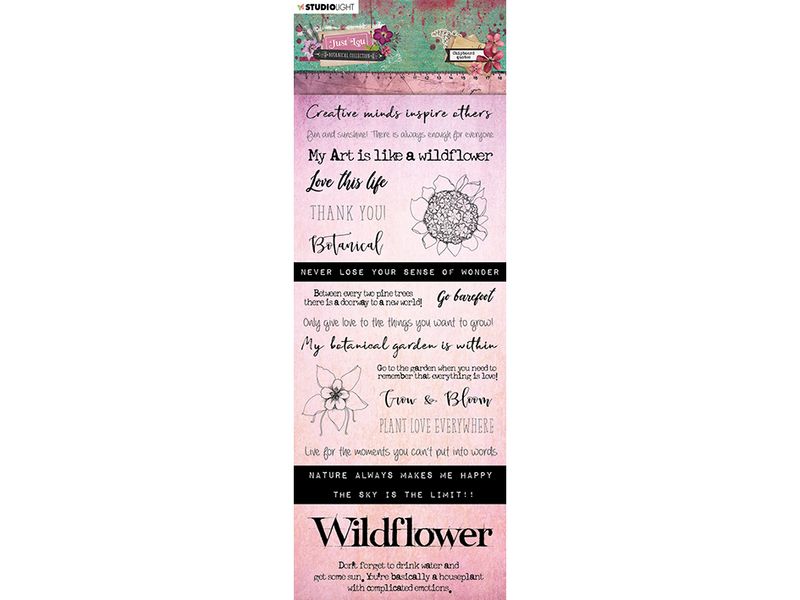 Studio Light Chipboard  Just Lou Botanical Collection 04