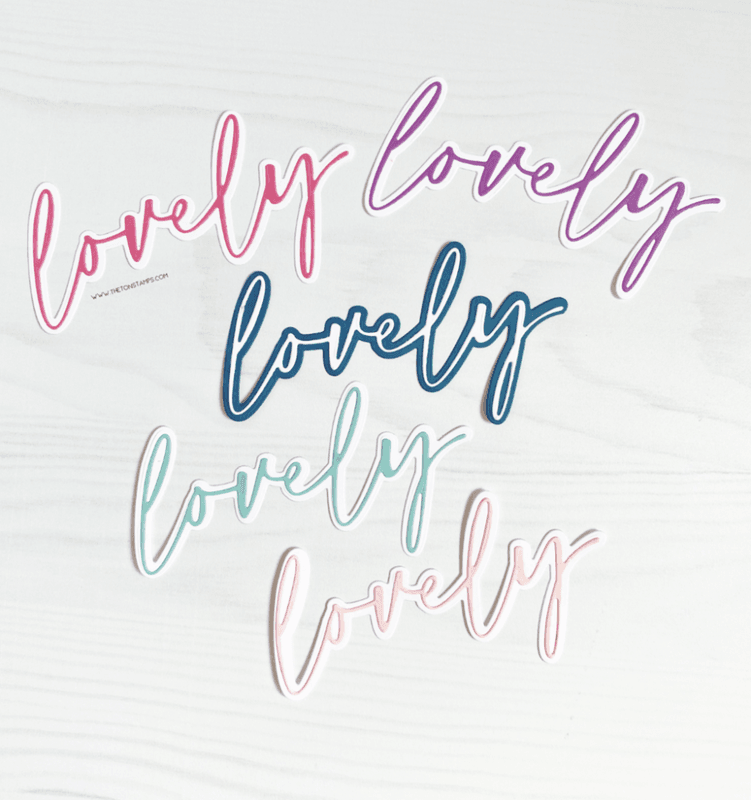 Script Word Dies Bundle
