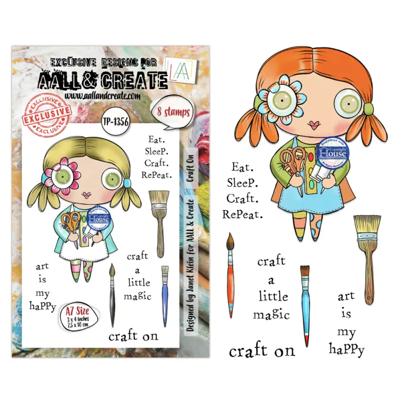 TP-1356 - A7 Stamp Sets - Craft On