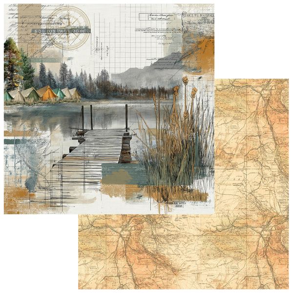 Campfire Memories Paper - Jetty