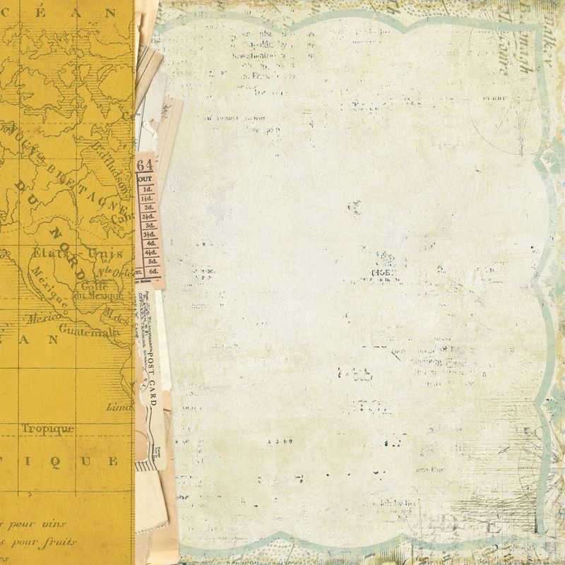 Travel Diaries - Vintage Map