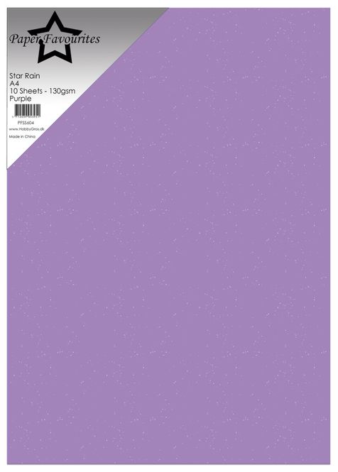 Hovedbilde Star Rain A4 Purple 130gsm ...