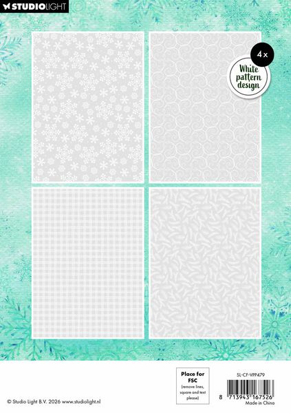 Christmas Forest A5 Vellum Paper Pad Backgrounds