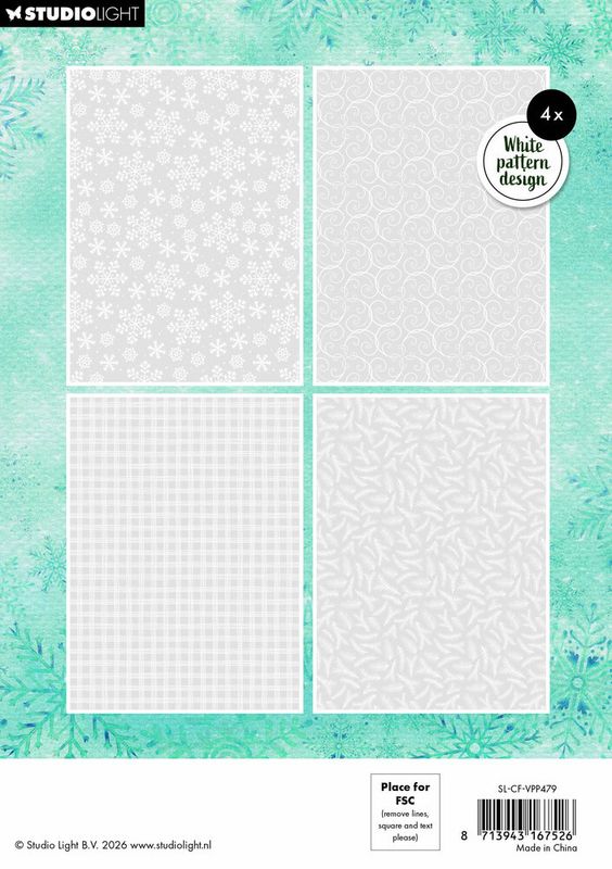 Christmas Forest A5 Vellum Paper Pad Backgrounds