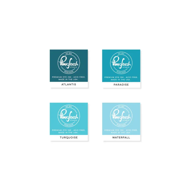 Premium Dye Ink Cube Pack : Amalfi Coast