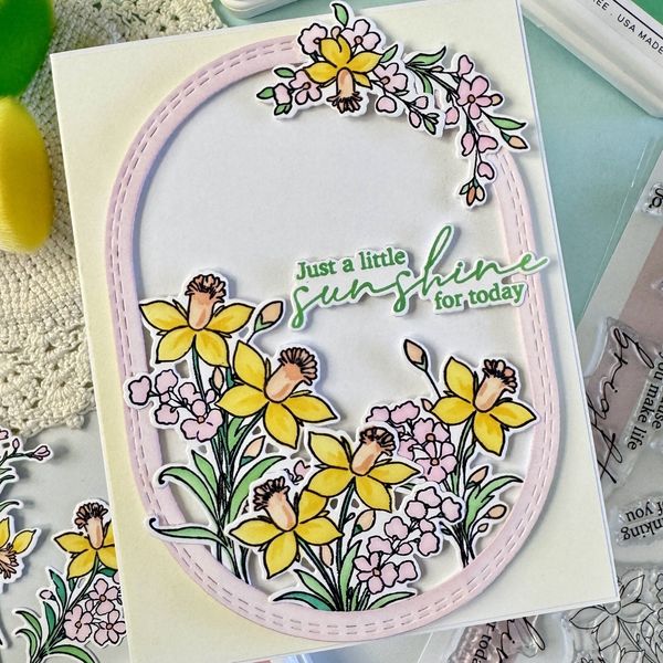 Whispering Daffodils - Stamp 
