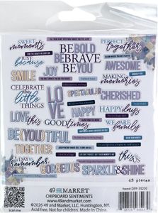 Hovedbilde Plume & Petal - Chipboard ...