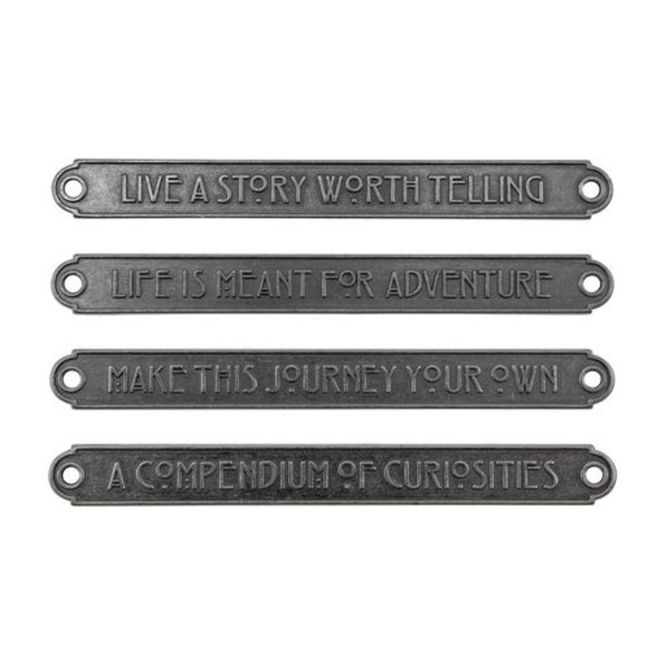 Hovedbilde Tim Holtz Word Plaques Large