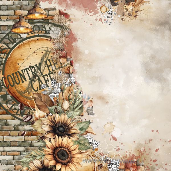 Country Heart Cafe Paper – Brew Vibes