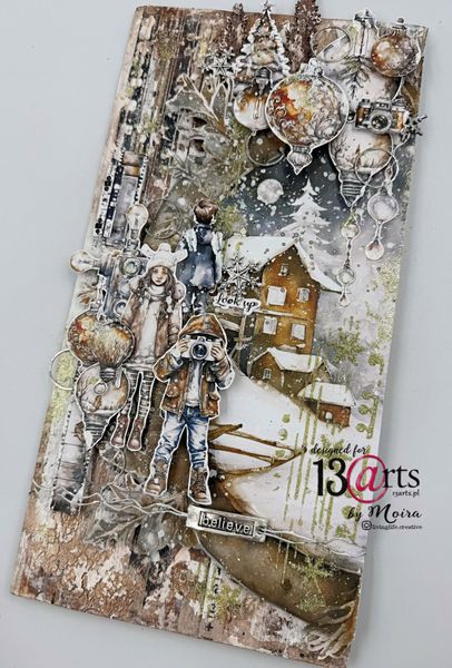 GRUNGY WINTER Die cuts