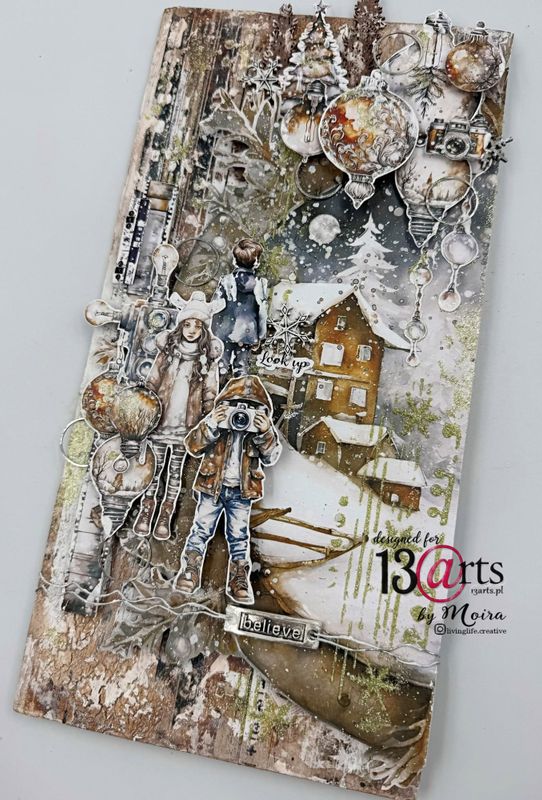 GRUNGY WINTER Die cuts