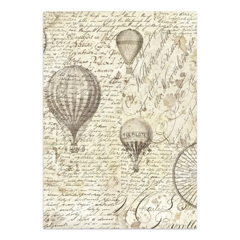 Voyages Fantastiques Junk Journal Stickers, Backgrounds, Cut-Outs 
