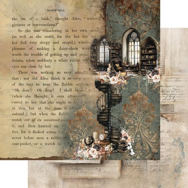  In the library 6X6