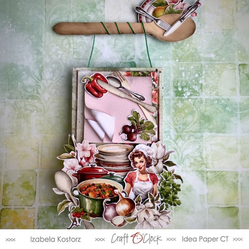 KITCHEN MODE - A SET OF PAPERS 8x8