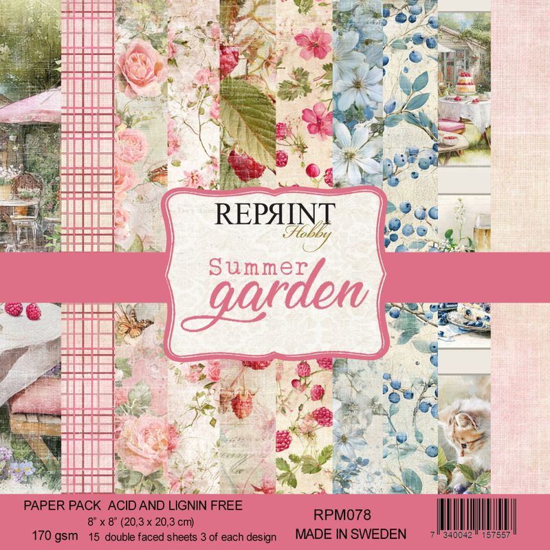 Summer Garden Collection - 8x8