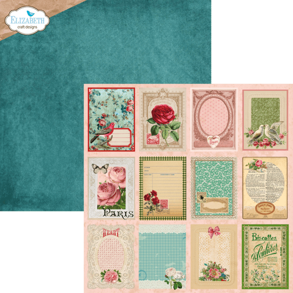Romantic Revival 12x12 Inch Patterned Cardstock Paper