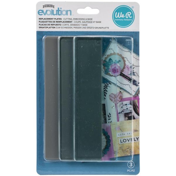 Mini Evolution Replacement Plates 3/Pkg