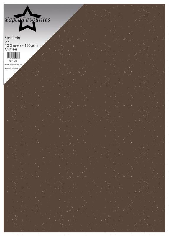 Star Rain A4 Coffee 130gsm (10pcs)