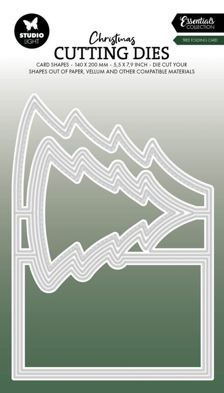 Tree Folding Card Essentials Cutting Dies