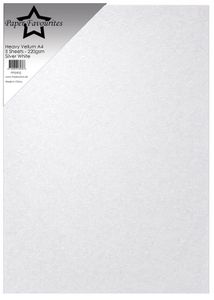Hovedbilde Heavy Vellum A4 Silver White ...