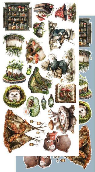 Alchemy of Art Extras to Cut Friends of the forest– 30,5&times;15 cm