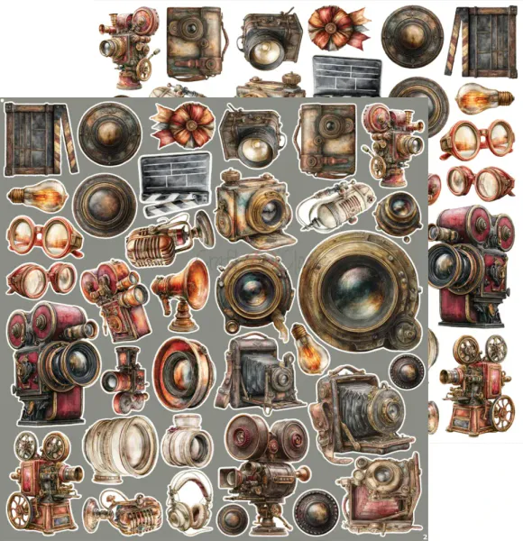 SILVER SCREEN MAGIC - EXTRAS SET - MIX