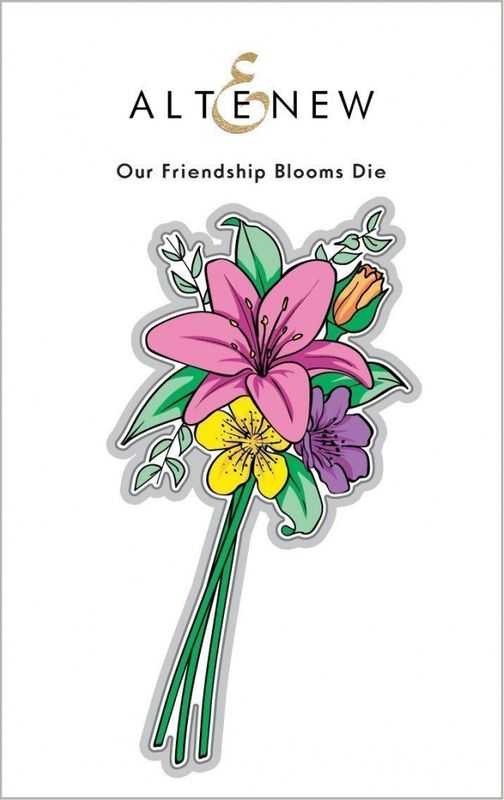 Our Friendship Blooms Stamp Set + Dies + Stensil